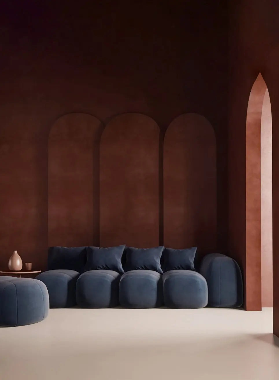 Bauwerk Limewash - Carmin