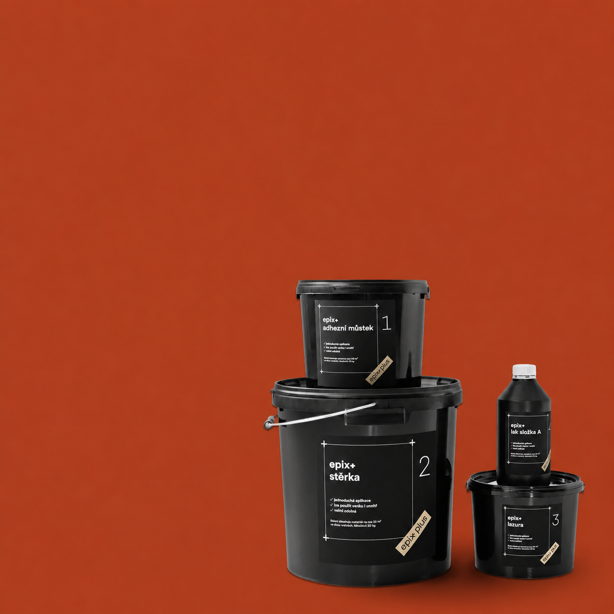 Microcement epix+ Terracotta Blaze epix+